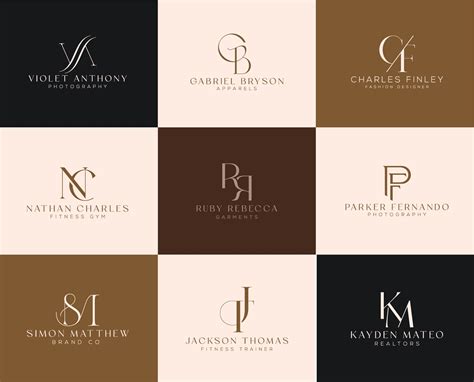 initial used as a logo figgerits|Famous Initial Logo Designs .